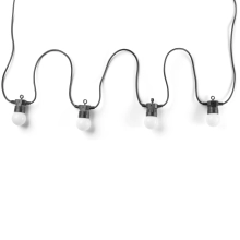 Купити Розумна LED гірлянда Twinkly Festoon RGB 20LED G45 10m Black (TWF020STP-BEU) - фото 3