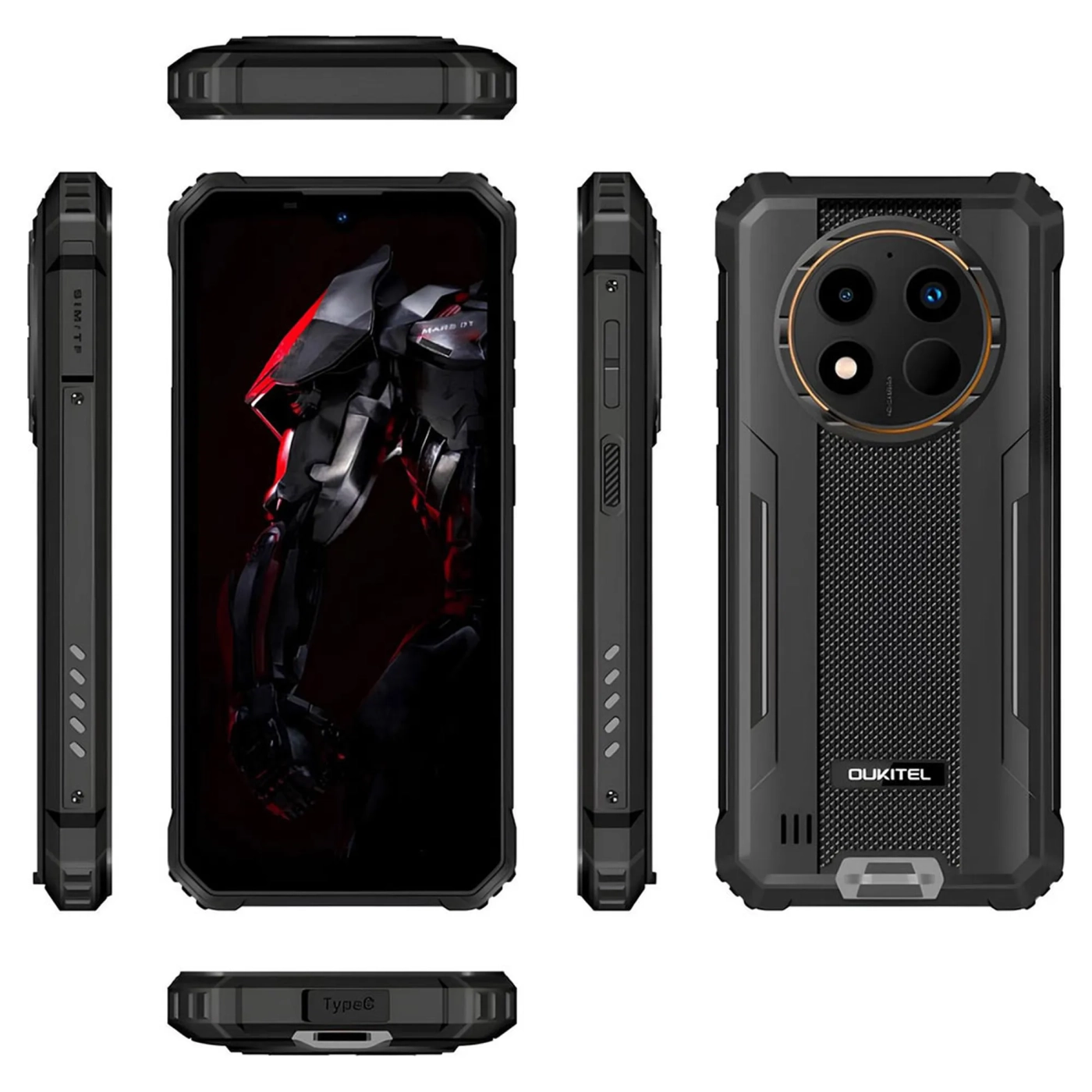 Купить Смартфон Oukitel WP28E 4/64GB Black (6931940757652) - фото 10