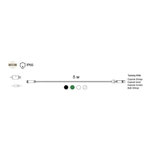 Купить Удлинитель кабеля Twinkly PRO, IP65, AWG22 PVC Rubber 5м, зеленый (TW-PLC-EXT-GR) - фото 3