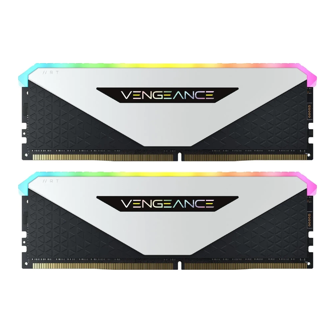 Купити Модуль пам'яті Corsair Vengeance RGB RT White DDR4-3600 32GB (2x16GB) CL18-22-22-42 1,35V (CMN32GX4M2Z3600C18W) - фото 1