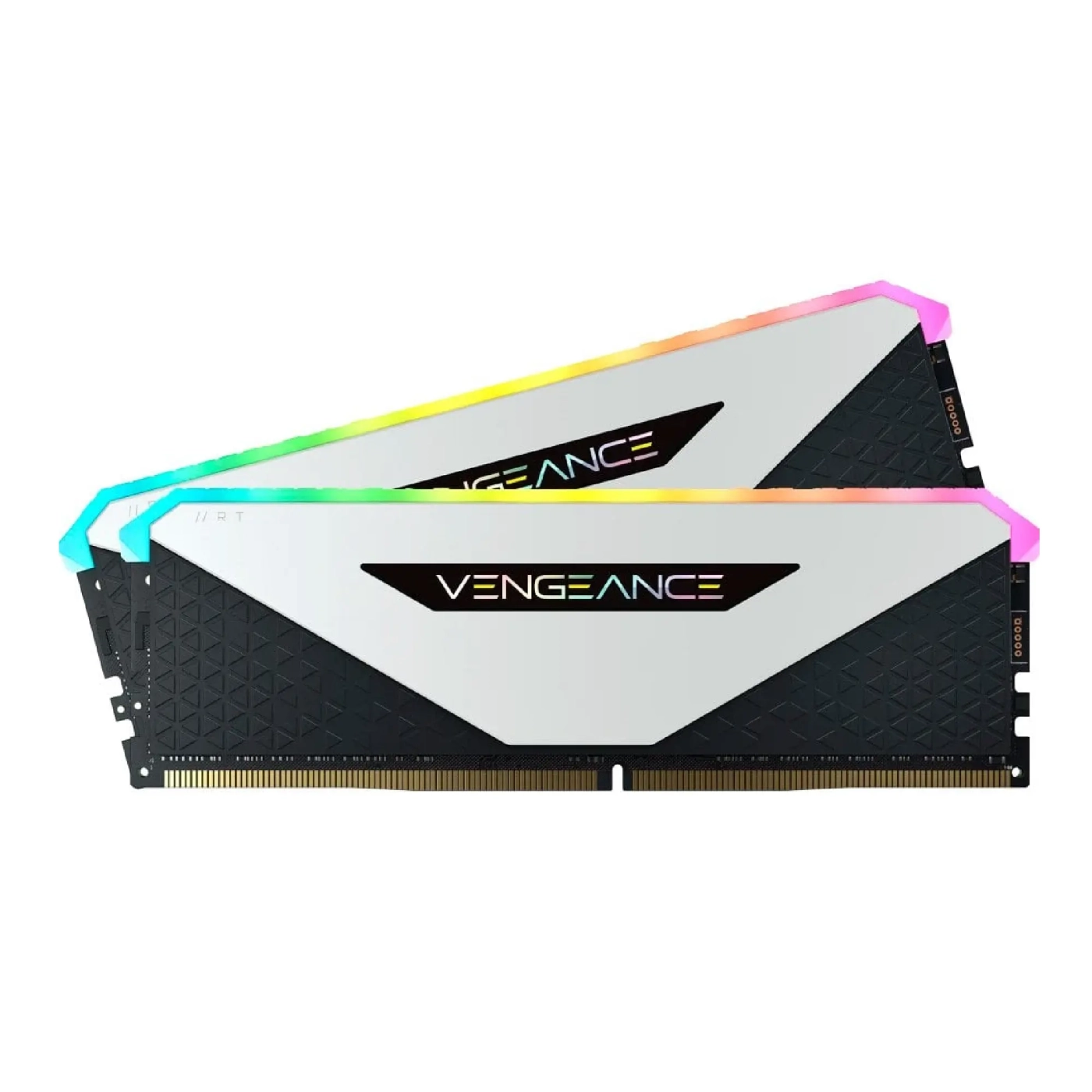Купити Модуль пам'яті Corsair Vengeance RGB RT White DDR4-3600 32GB (2x16GB) CL18-22-22-42 1,35V (CMN32GX4M2Z3600C18W) - фото 3