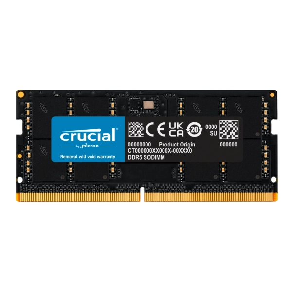 Купить Модуль памяти Crucial DDR5-4800 32Gb CL40 1,1V SODIMM (CT32G48C40S5) - фото 1