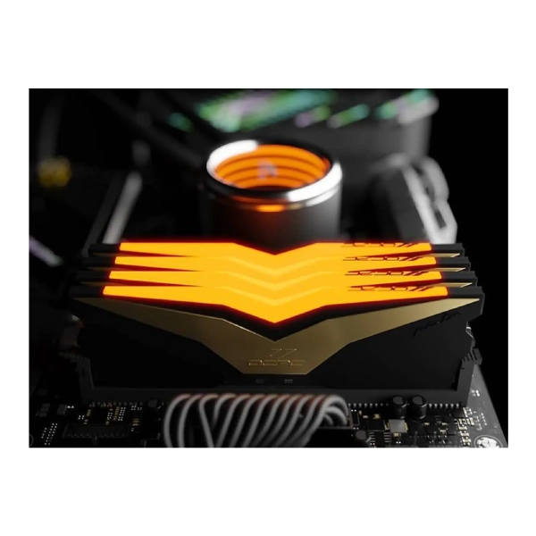 Купить Модуль памяти DDR5 32Gb 6400MHz (2*16Gb) OCPC PISTA RGB C32 Black Label, Retail Kit (MMPT2K32GD564C32BL) - фото 4