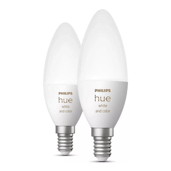 Купити Розумна лампа Philips Hue E14 Bluetooth Димування 2шт (929002294205) - фото 2