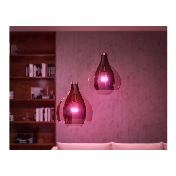 Купити Розумна лампа Philips Hue E27 Bluetooth Димування (929002468801) - фото 5