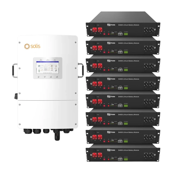 Купить Система хранения энергии Solis S6-EH3P12K-L-LDY19.2K1-LFP 12kW 19.2kWh 8BAT LiFePO4 6000 циклов - фото 1