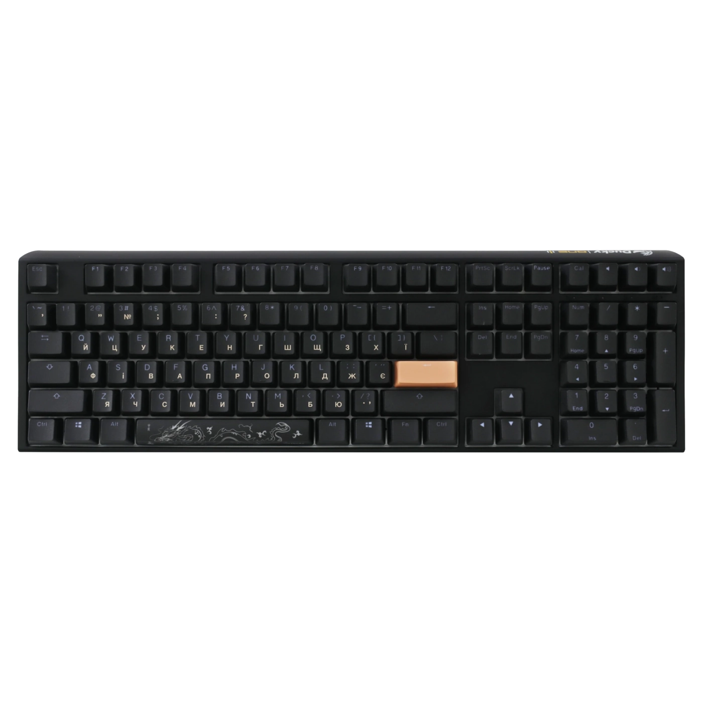 Купить Клавиатура Ducky One 3 Cherry MX Blue RGB Black UA (DKON2108ST-CUAPXCLAWSC1) - фото 2