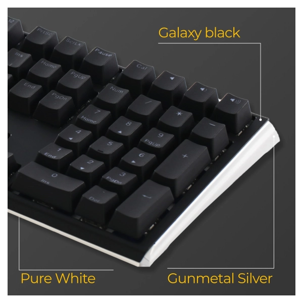 Купить Клавиатура Ducky One 3 Cherry MX Blue RGB Black UA (DKON2108ST-CUAPXCLAWSC1) - фото 3