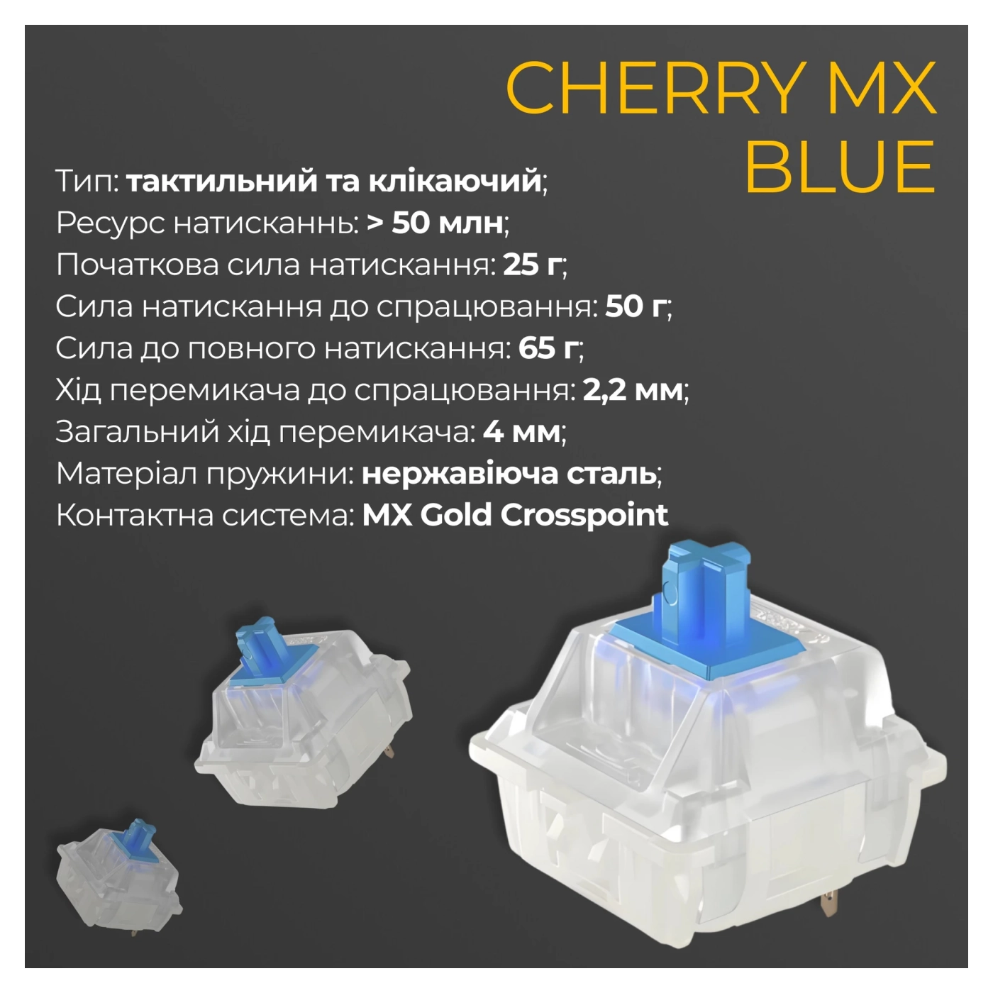 Купить Клавиатура Ducky One 3 Cherry MX Blue RGB Black UA (DKON2108ST-CUAPXCLAWSC1) - фото 12
