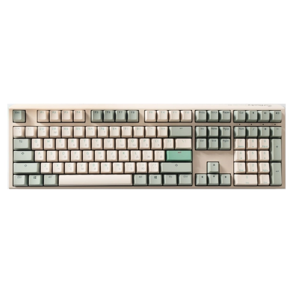 Купить Клавиатура Ducky One 3 Cherry MX Silent Red Matcha Cream UA (DKON2108-SUAPXМAEGGC1) - фото 1
