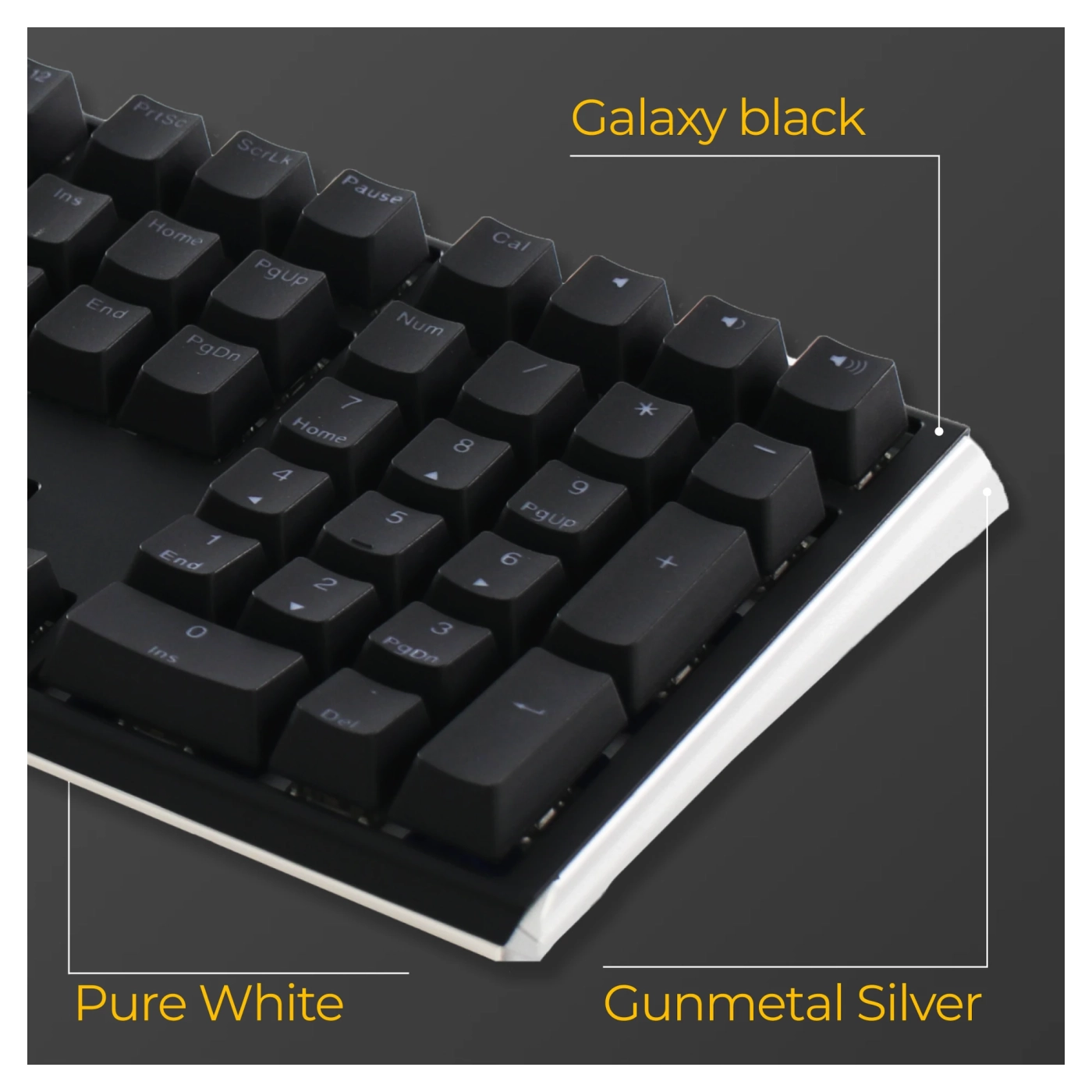 Купити Клавіатура Ducky One 3 Cherry MX Speed ​​Silver RGB Black UA (DKON2108ST-PUAPXCLAWSC1) - фото 14
