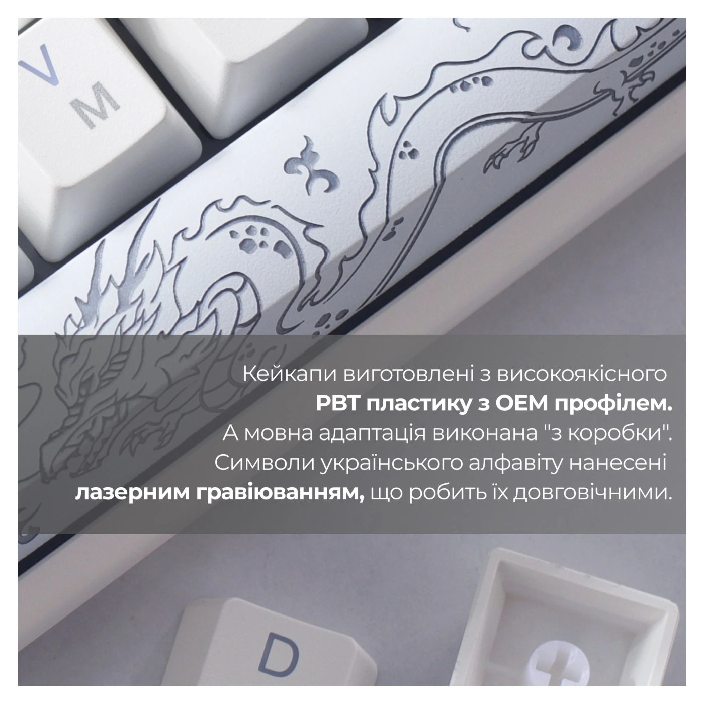 Купить Клавиатура Ducky One 3 Mini Cherry MX Silent Red RGB White UA (DKON2161ST-SUAPXPWWWSC1) - фото 7