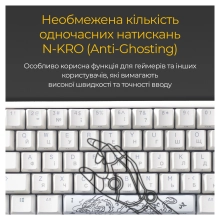 Купить Клавиатура Ducky One 3 Mini Cherry MX Silent Red RGB White UA (DKON2161ST-SUAPXPWWWSC1) - фото 13