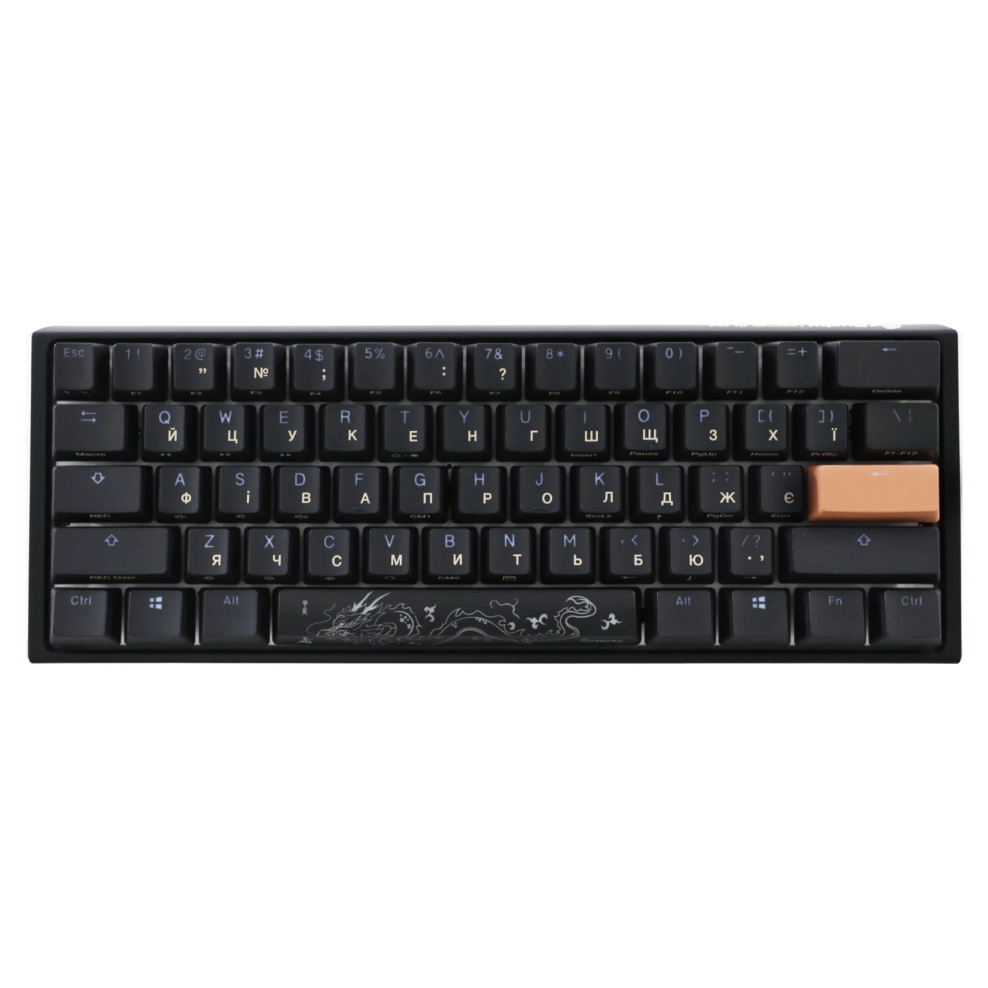 Купить Клавиатура Ducky One 3 Mini Cherry MX Speed Silver RGB Black UA (DKON2161ST-PUAPXCLAWSC1) - фото 2