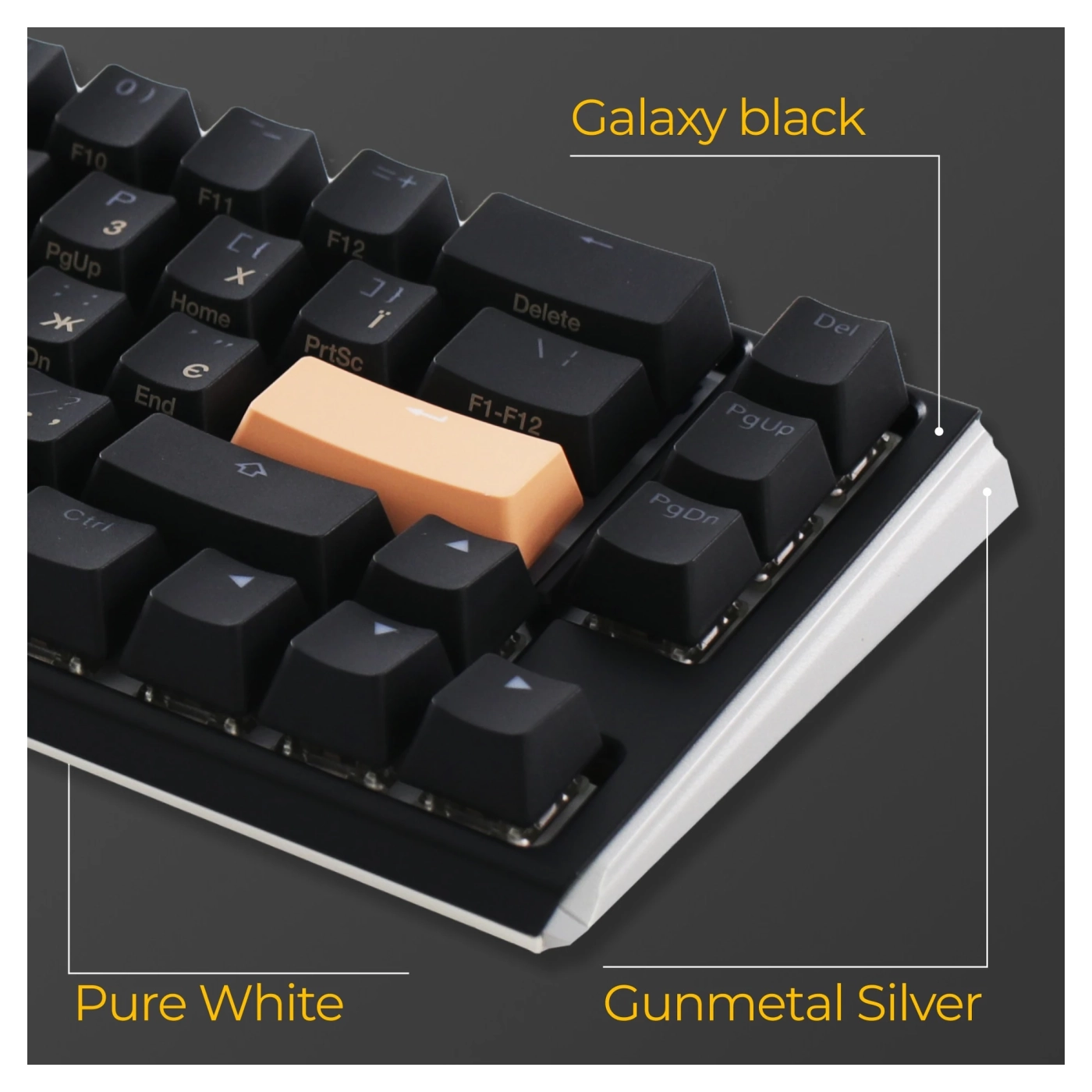 Купить Клавиатура Ducky One 3 Mini Cherry MX Speed Silver RGB Black UA (DKON2161ST-PUAPXCLAWSC1) - фото 9