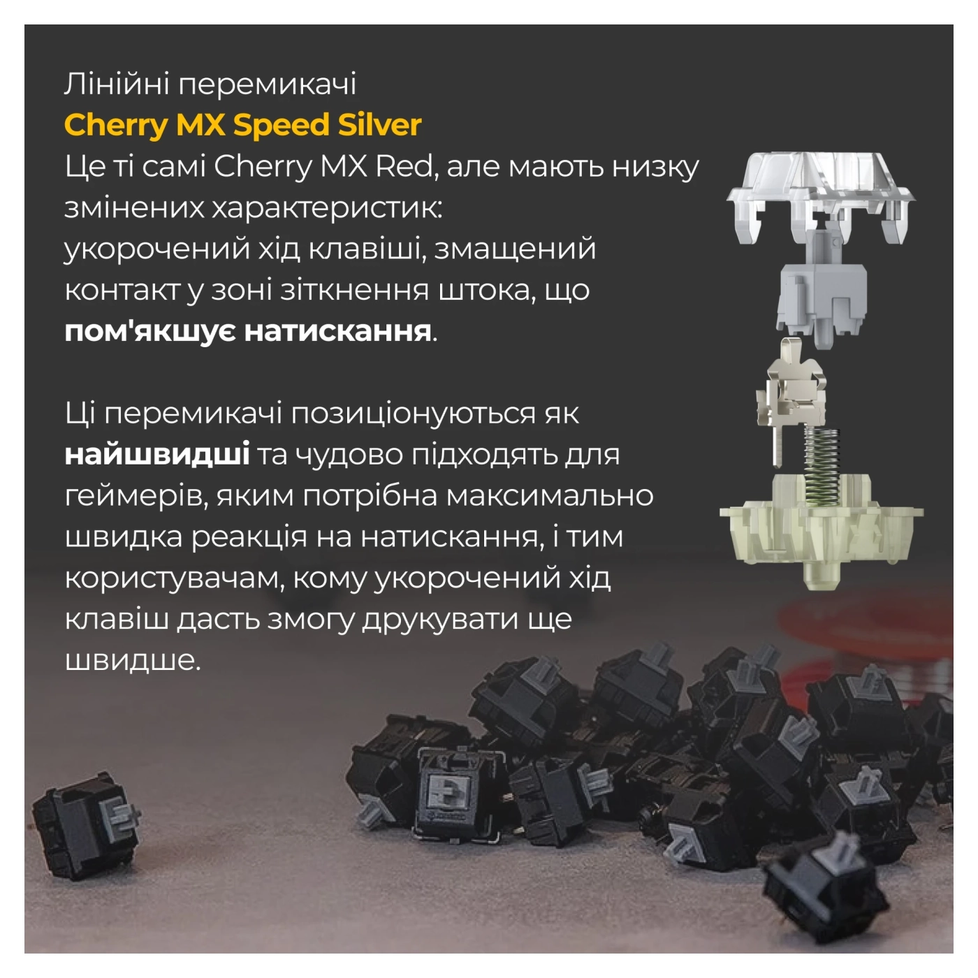 Купить Клавиатура Ducky One 3 Mini Cherry MX Speed Silver RGB Black UA (DKON2161ST-PUAPXCLAWSC1) - фото 15