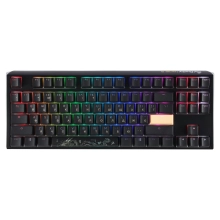 Купити Клавіатура Ducky One 3 TKL Cherry MX Brown RGB Black UA (DKON2187ST-BUAPXCLAWSC1) - фото 1