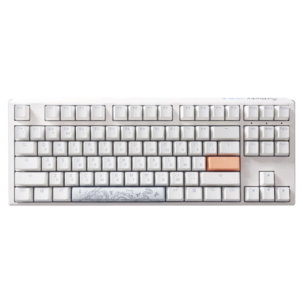 Купити Клавіатура Ducky One 3 TKL Cherry MX Brown RGB White UA - фото 2