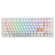 Купить Клавиатура Ducky One 3 TKL Cherry MX Silent Red RGB White UA (DKON2187ST-SUAPXPWWWSC1) - фото 1