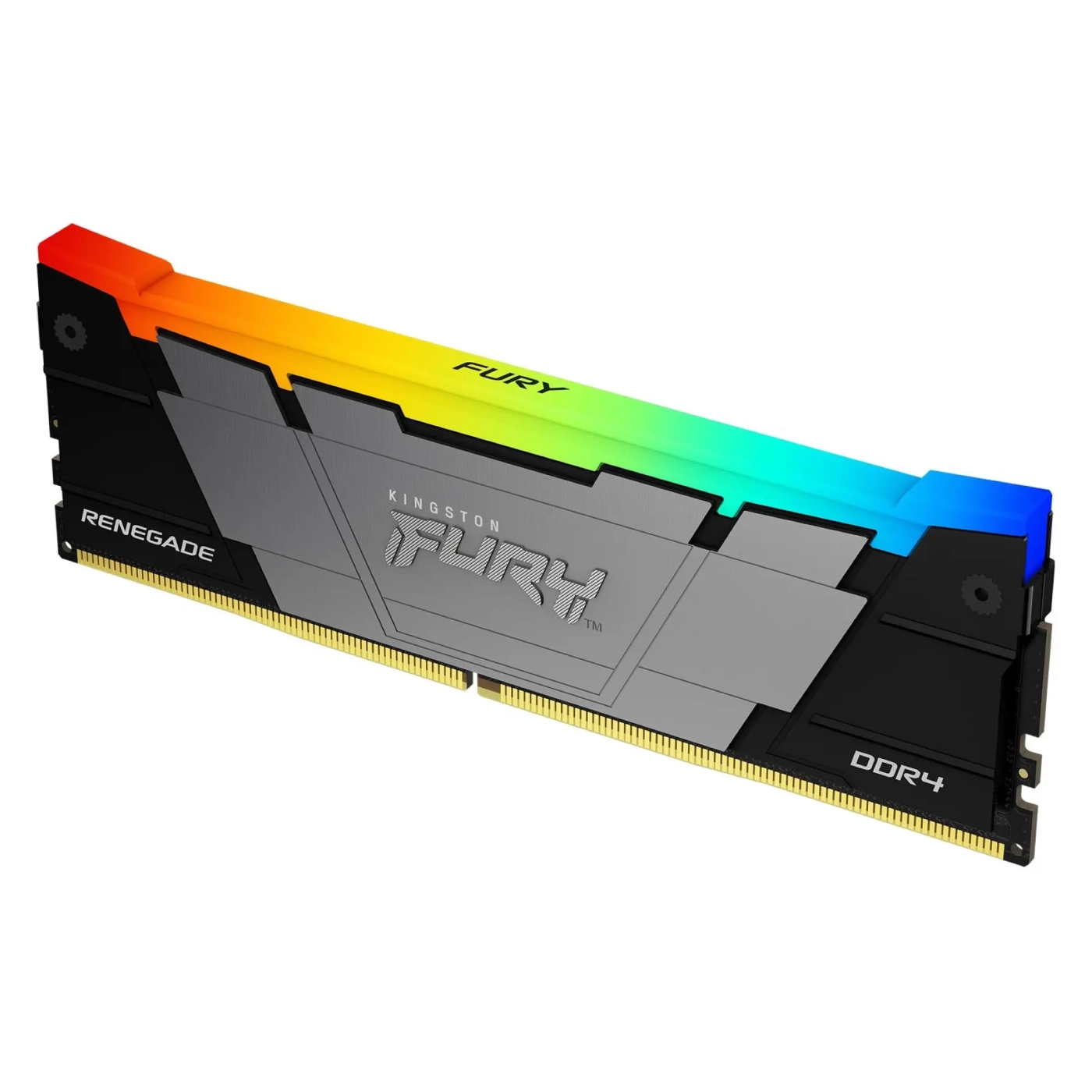 Купити Модуль пам'яті Kingston FURY Renegade Black RGB DDR4-4600 16GB (2x8GB) (KF446C19RB2AK2/16) - фото 1