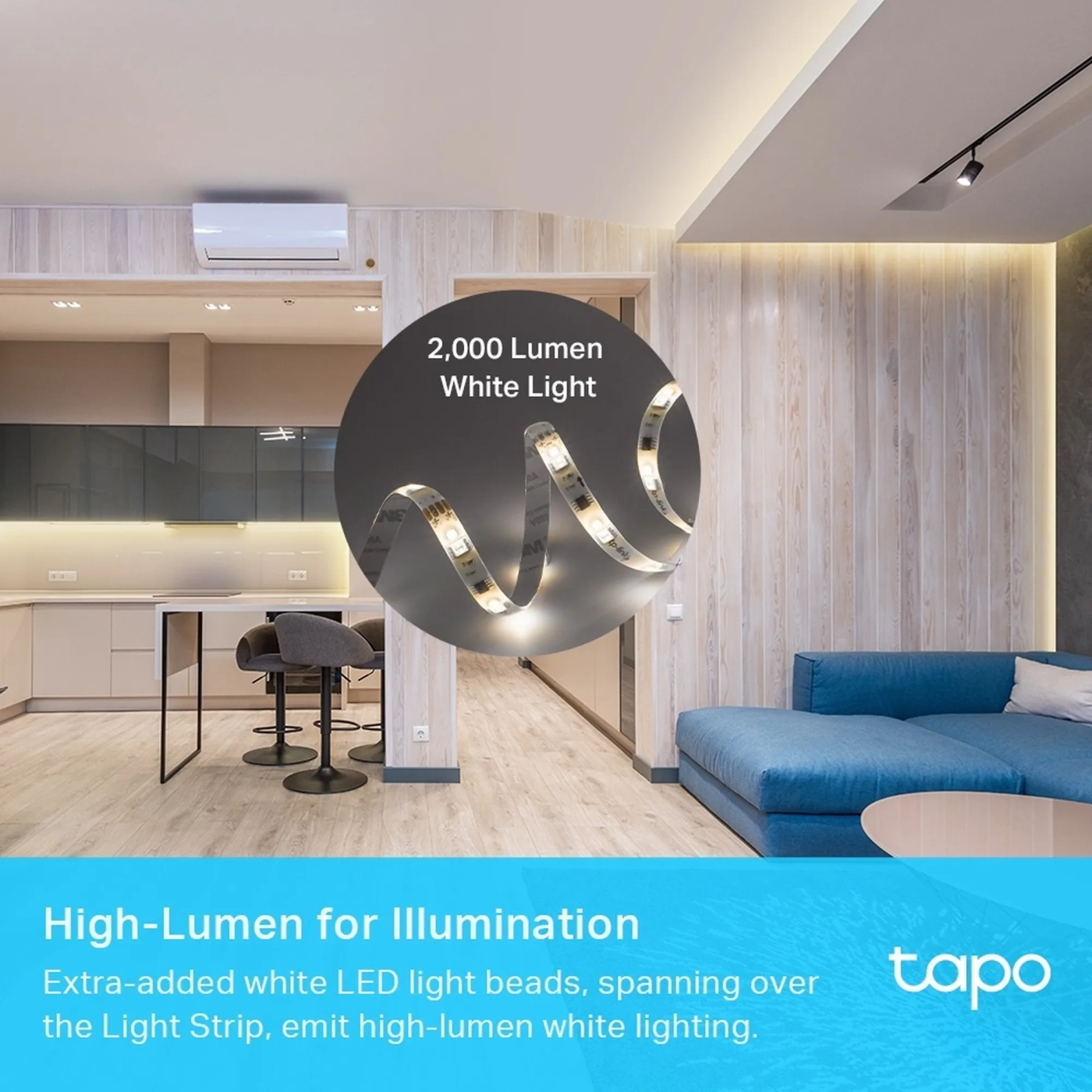 Купити Розумна LED стрічка TP-Link Tapo L930-10 RGBW - фото 6