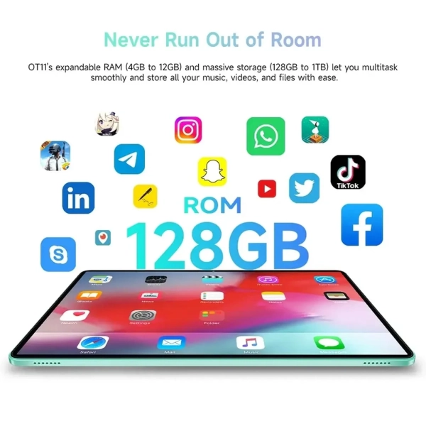 Купити Планшет Oukitel OT11 4/128GB Grey (6931940737128) - фото 2
