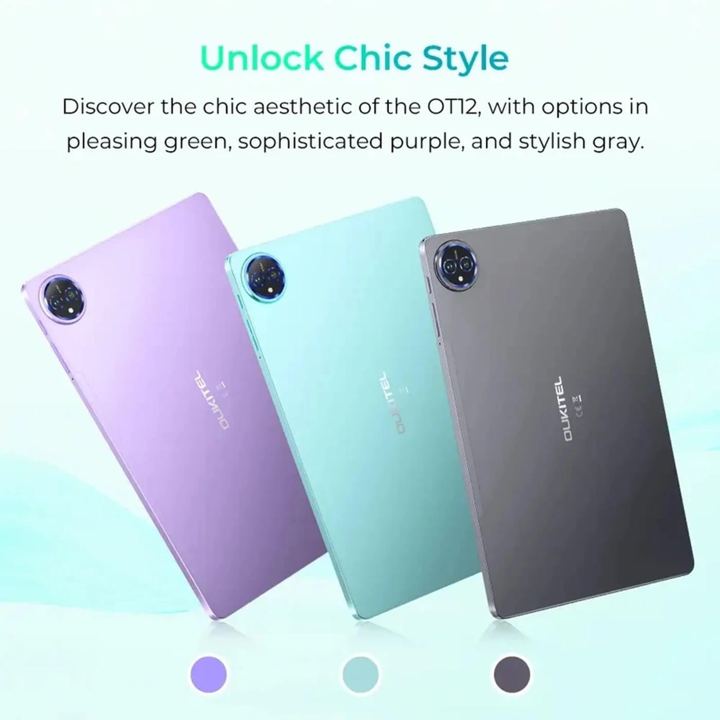 Купить Планшет Oukitel OT12 4/256GB Green (6931940760249) - фото 9