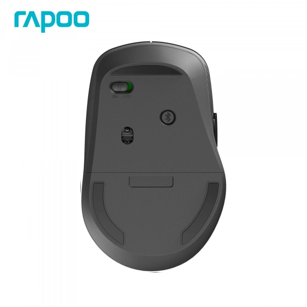Купити Миша Rapoo М300 Silent Bluetooth Gray - фото 3