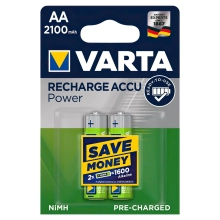 Купить Аккумулятор VARTA NI-MH Power AA 2100 мАг 2 шт. (56706101402) - фото 1