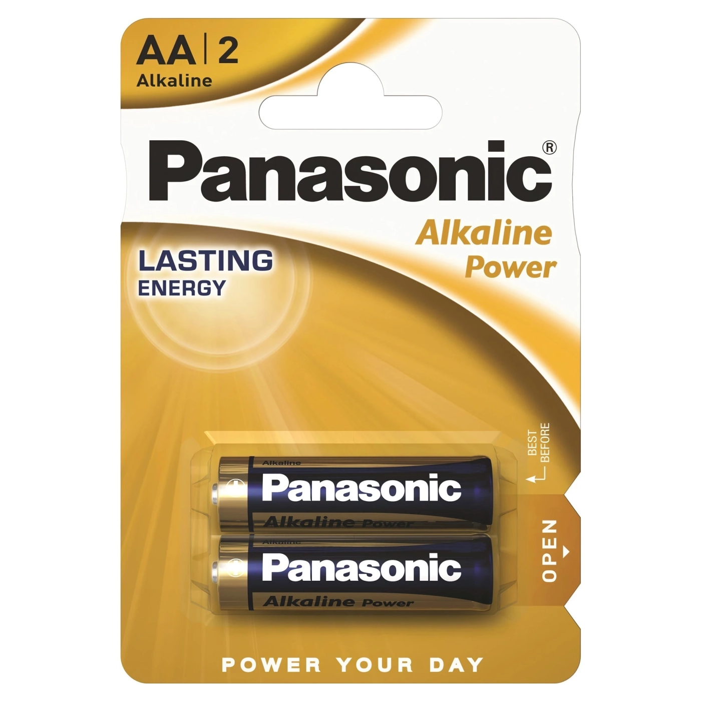 Купити Батарейка Panasonic ALKALINE POWER AA 2 шт. (LR6REB/2BP) - фото 1