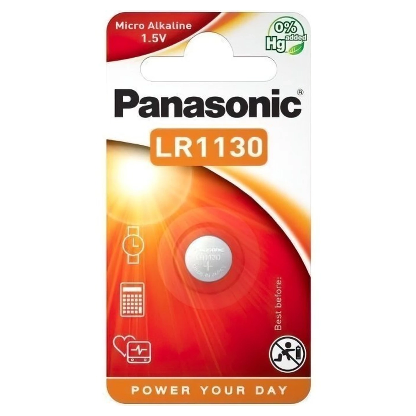 Купити Батарейка Panasonic ALKALINE LR1130 1 шт. (LR-1130EL/1B) - фото 1
