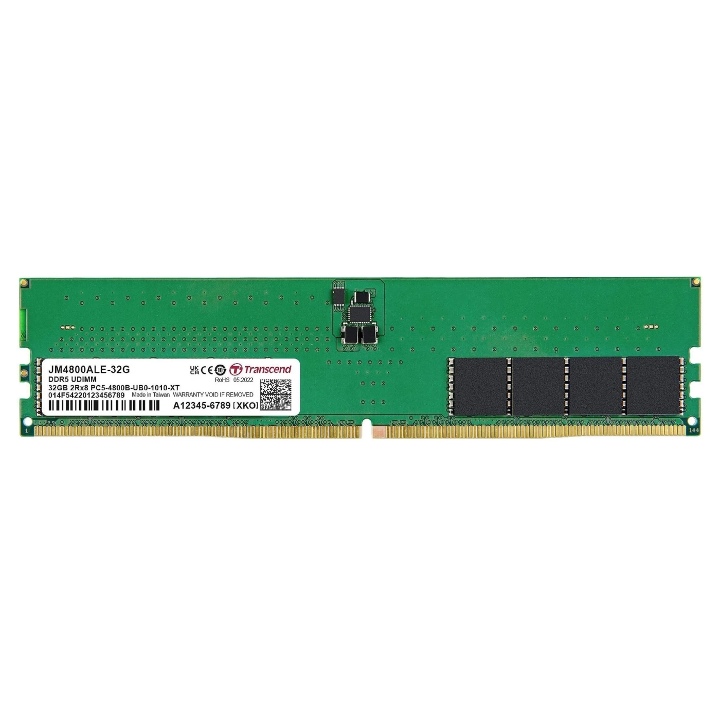 Купить Модуль памяти Transcend JetRam DDR5-4800 32GB (JM4800ALE-32G) - фото 1