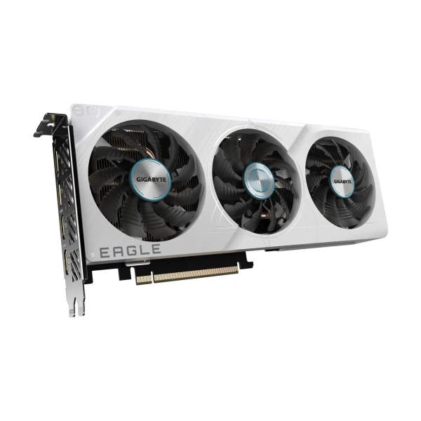 Купить Видеокарта GIGABYTE Nvidia GeForce RTX 4060 Ti EAGLE OC ICE 8G (GV-N406TEAGLEOC ICE_8GD) - фото 3