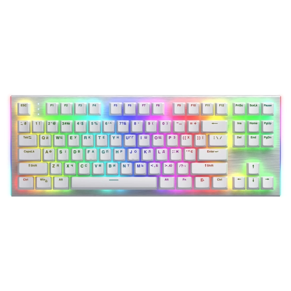 Купити Клавіатура Hator Gravity X TKL White (HTK551UA) - фото 1