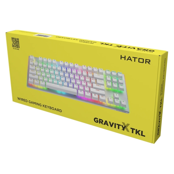 Купити Клавіатура Hator Gravity X TKL White (HTK551UA) - фото 6