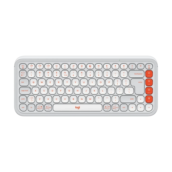 Купить Клавиатура Logitech POP Icon Keys Off-White (920-013072) - фото 1