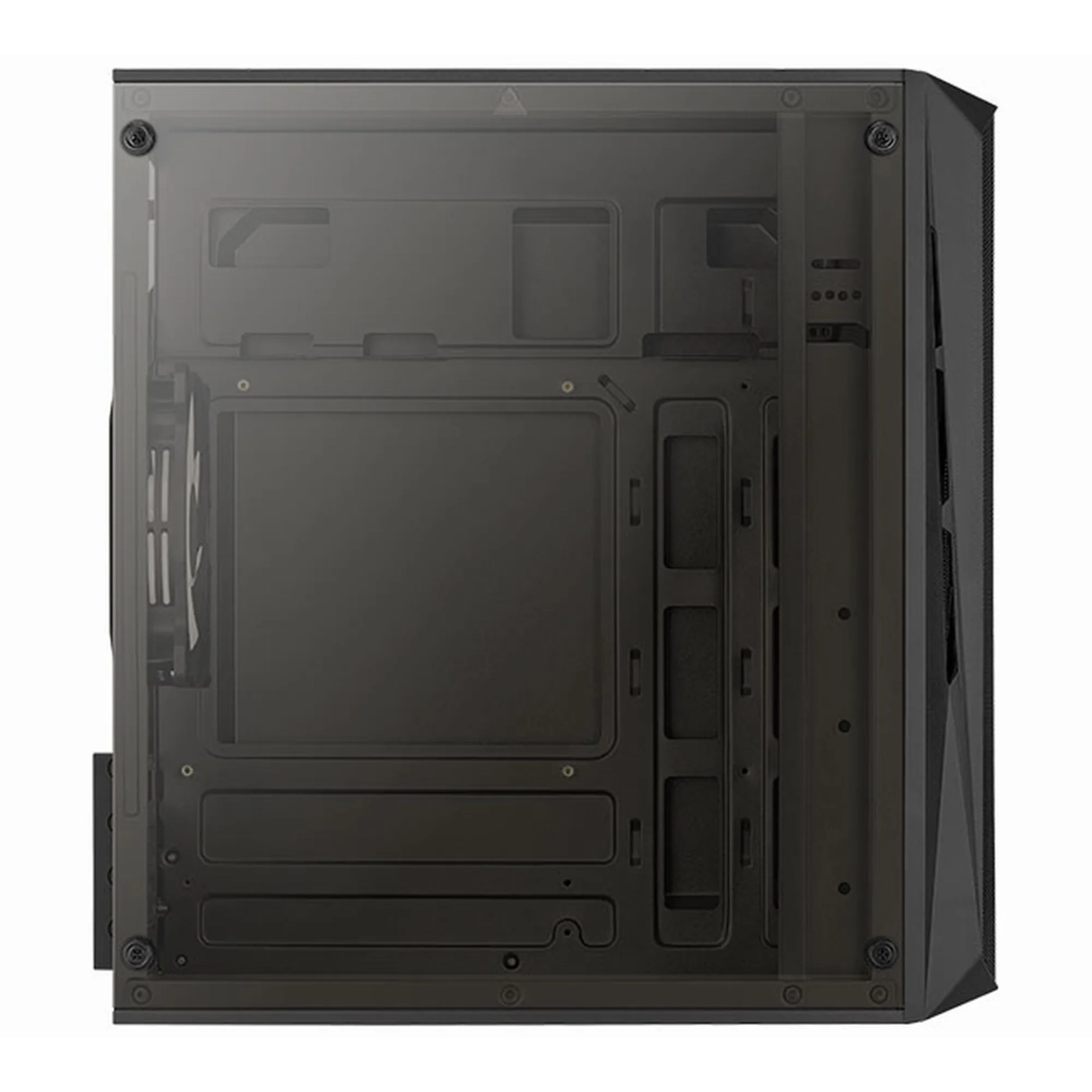 Купить Корпус AeroCool CS-107-A-BK-v2 Black (ACCS-PC14032.11) - фото 3
