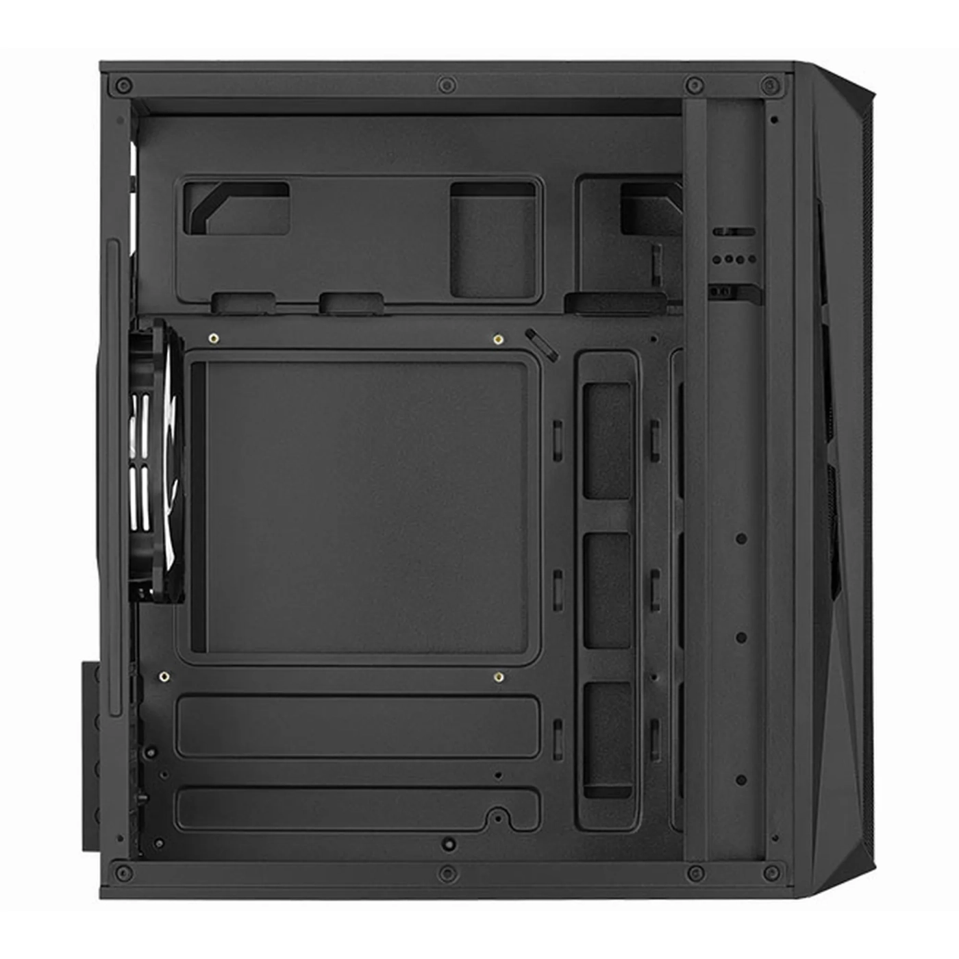 Купить Корпус AeroCool CS-107-A-BK-v2 Black (ACCS-PC14032.11) - фото 4