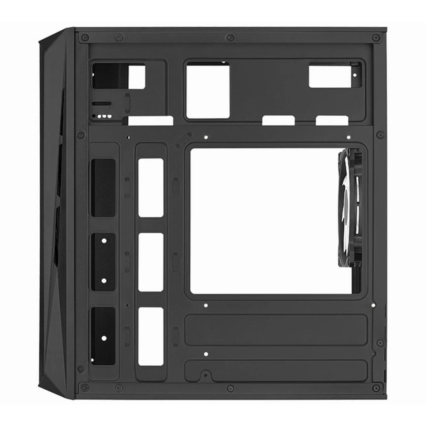 Купить Корпус AeroCool CS-107-A-BK-v2 Black (ACCS-PC14032.11) - фото 7