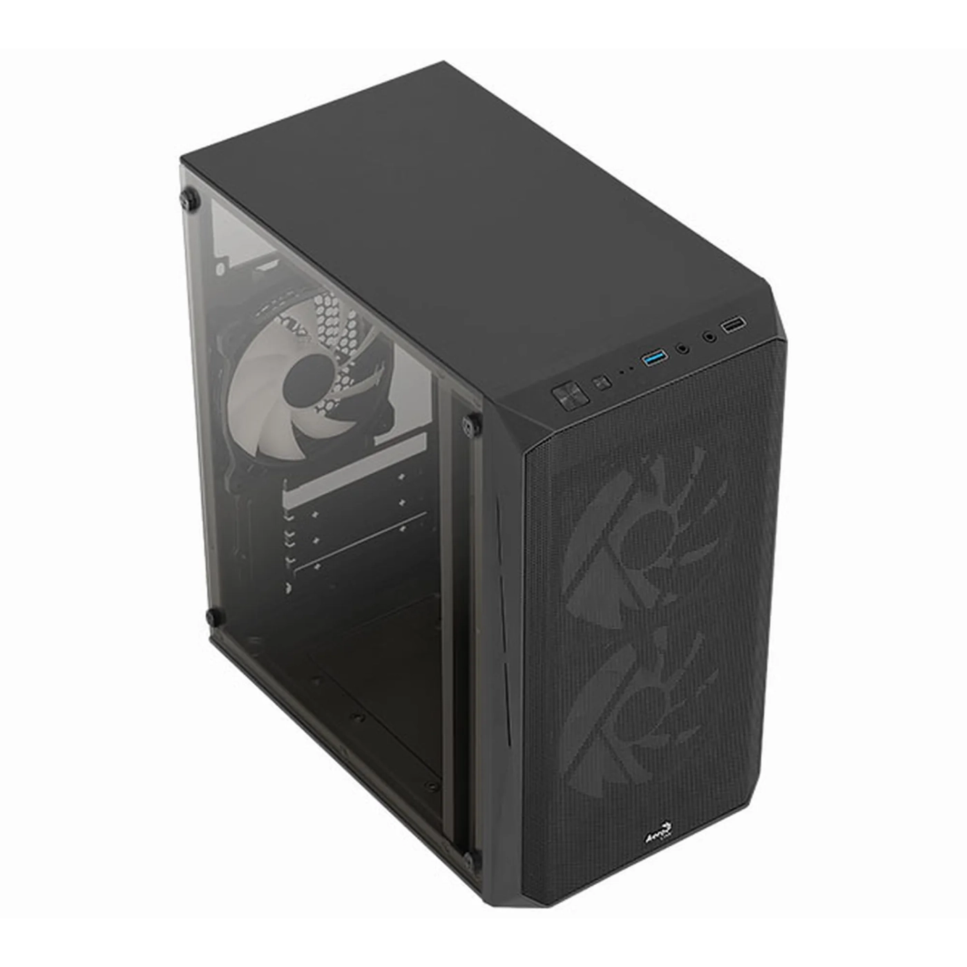 Купить Корпус AeroCool CS-107-A-BK-v2 Black (ACCS-PC14032.11) - фото 11