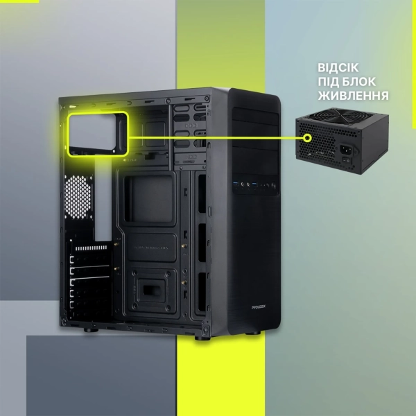 Купити Корпус Prologix E109 Black - фото 12