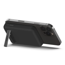 Купить Павербанк УМБ Belkin BoostCharge Magnetic Wireless Power Bank 5K + Stand (BPD004BTBK) Black - фото 4