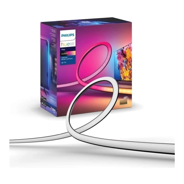 Купить Умная LED лента Philips Hue Play для ТВ 65", 20Вт, 2000K-6500K, RGB, Gradient, ZigBee (929002422801) - фото 2