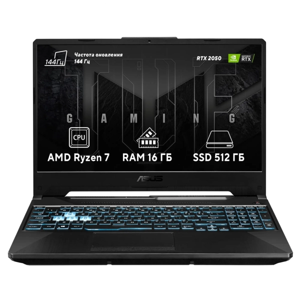 Купити Ноутбук ASUS TUF Gaming A15 FA506NFR-HN081 (90NR0JU7-M00530) - фото 1