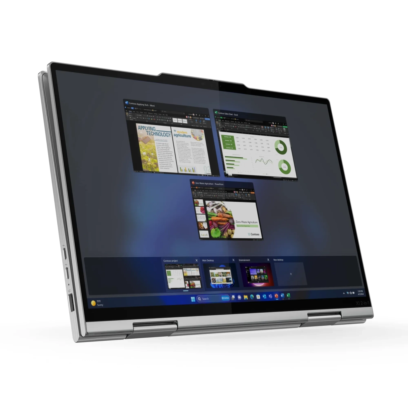 Купити Ноутбук Lenovo ThinkPad X1 2-in-1 Gen 9 (21KE003LRA) - фото 6