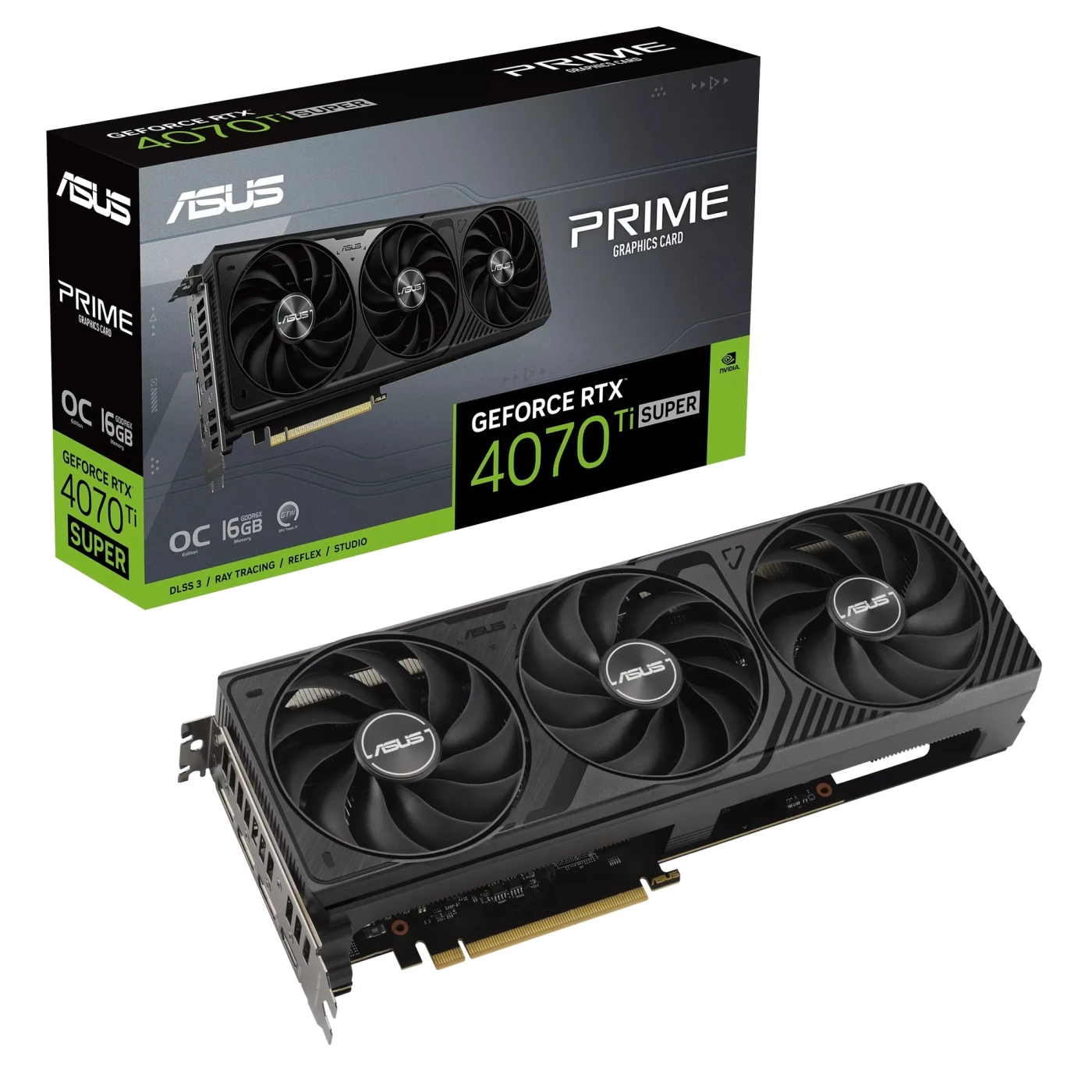Купить Видеокарта Asus PRIME GeForce RTX 4070 Ti SUPER 16GB OC Edition (PRIME-RTX4070TIS-O16G) - фото 13