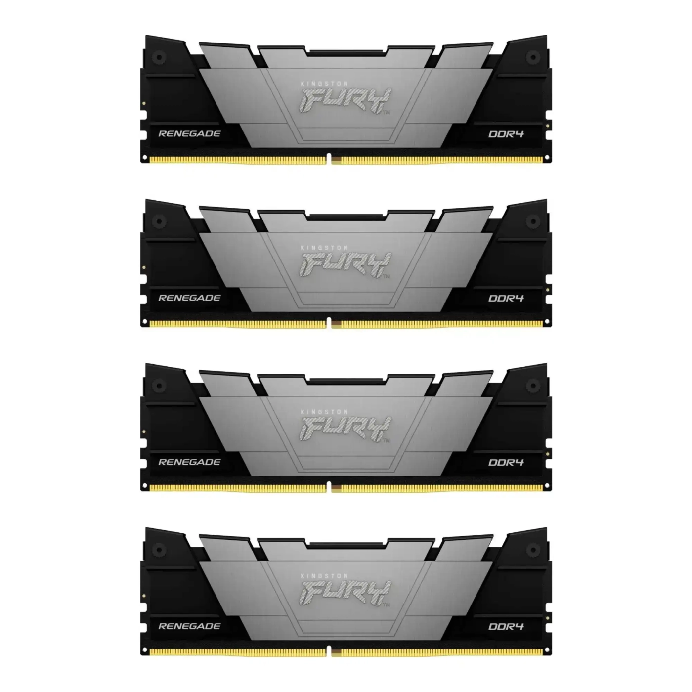 Купити Модуль пам`ятi Kingston FURY Renegade Black XMP DDR4-3200 64GB (4x16GB) (KF432C16RB12K4/64) - фото 5