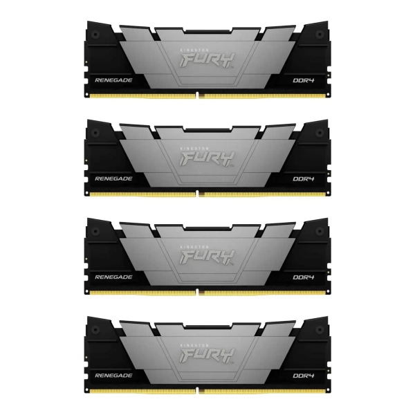 Купити Модуль пам`ятi Kingston FURY Renegade Black XMP DDR4-3200 64GB (4x16GB) (KF432C16RB12K4/64) - фото 5