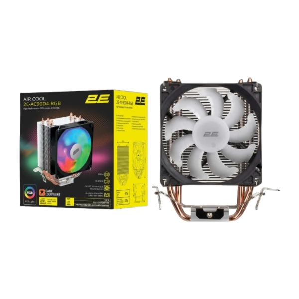 Купить Процессорный кулер 2E GAMING Air Cool AC90D4-ARGB - фото 5