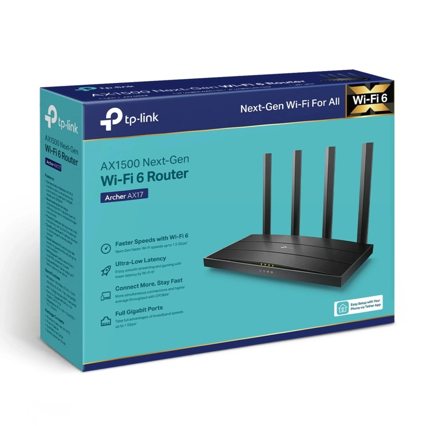 Купить Маршрутизатор TP-Link Archer AX17 - фото 4